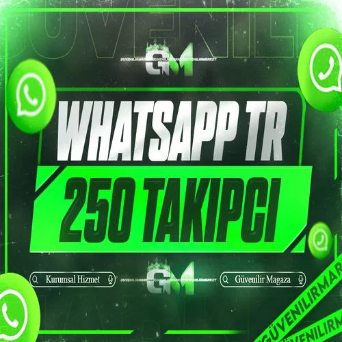 WhatsApp 250 Takipçi TR